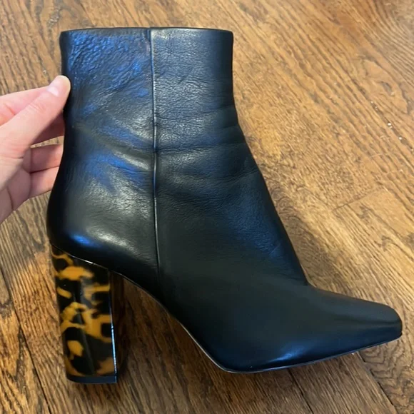 OFFICE MARBLE TORTOISE PRINT HEEL SIZE 40 - Picture 3 of 11